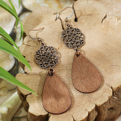 Bohemian Style Vintage Owl Earrings Zinc Alloy Jewelry