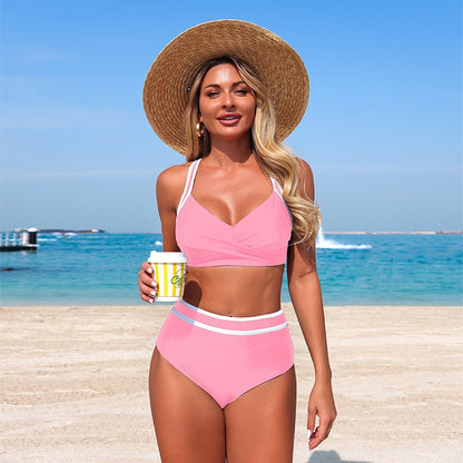 New Women'S Bikinis High Elastic Quick-Dry Swimwear