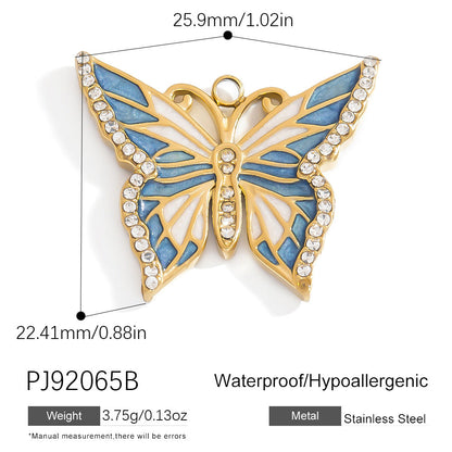 Bohemian Style Stainless Steel Beach Pendant Necklace