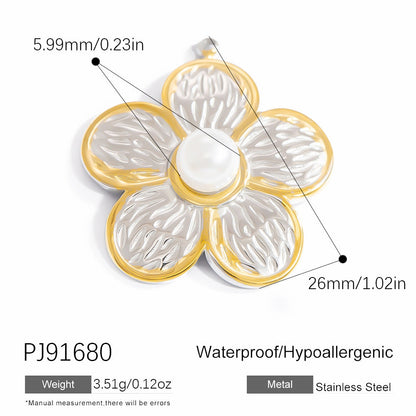 Heart Pendant Stainless Steel Necklace Trendy DIY Jewelry Accessories