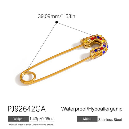 Colorful Oil-Drop Fish Heart Pendant Steel DIY Jewelry Accessories