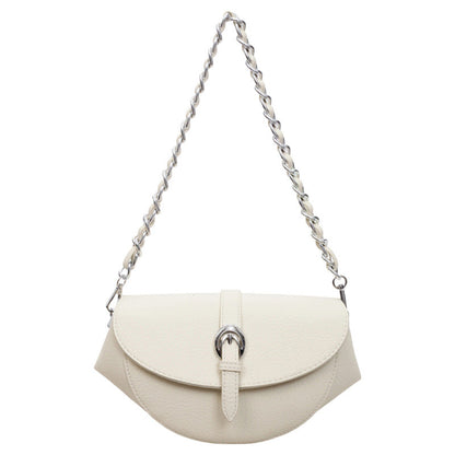 Fashionable Saddle Bag with Chain Strap