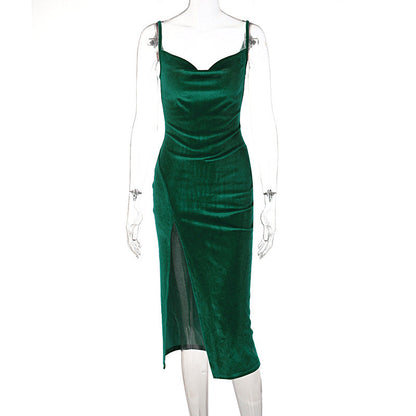 Elegant Sexy Slim-Fit Spaghetti Strap Dress