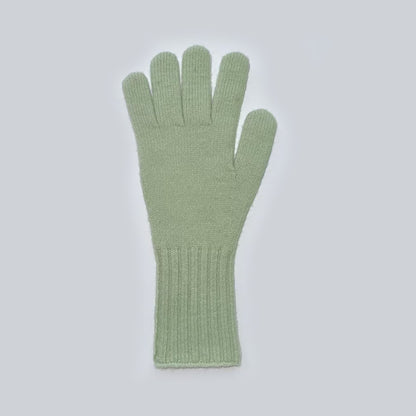 100% Pure Wool Touchscreen Fingerless Gloves for Women