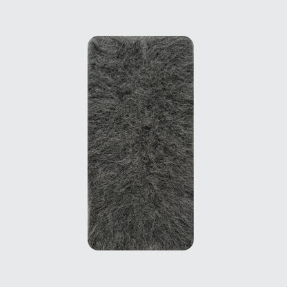 Classic Solid Knit Alpaca Scarf for Women