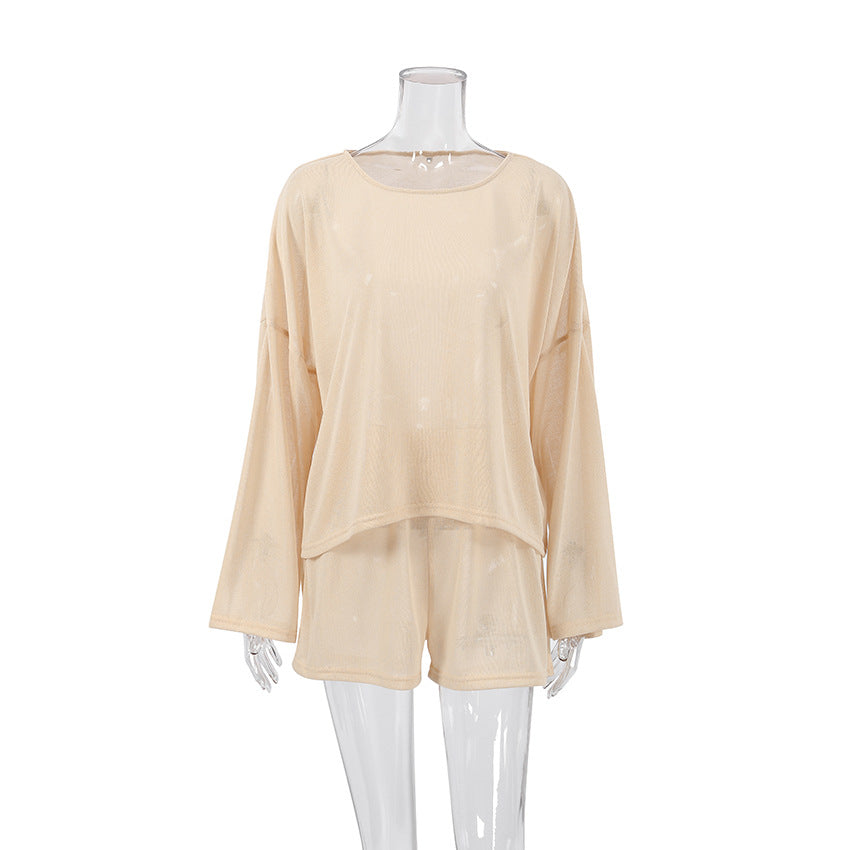 Simple Loose Casual Homewear Sets