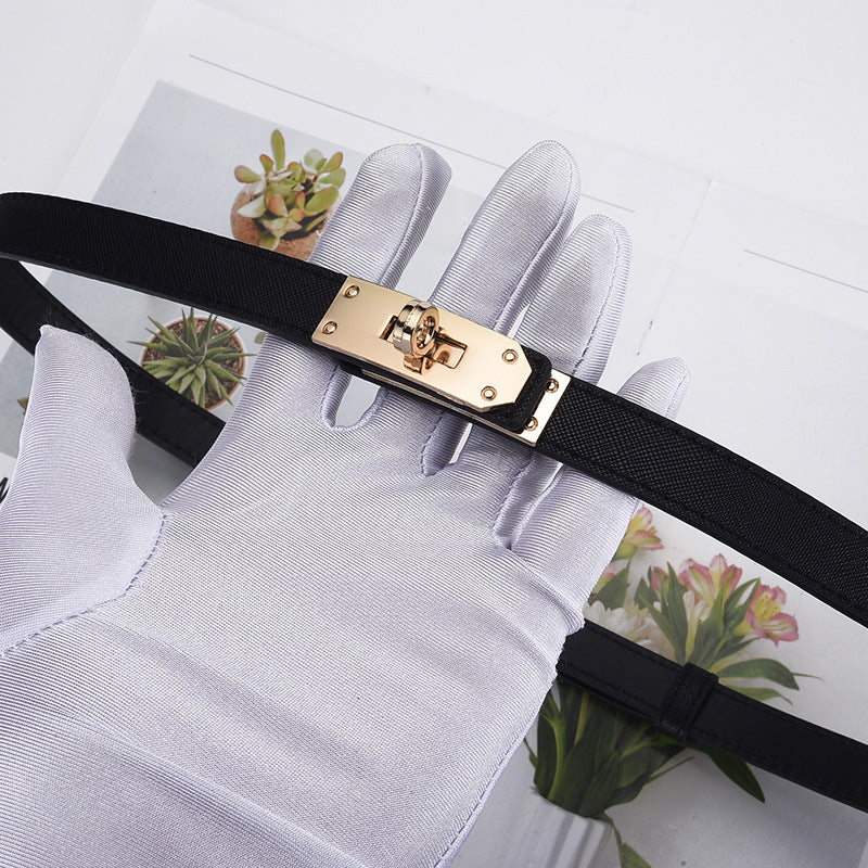 Vintage Skinny Waist Adjustable Belt