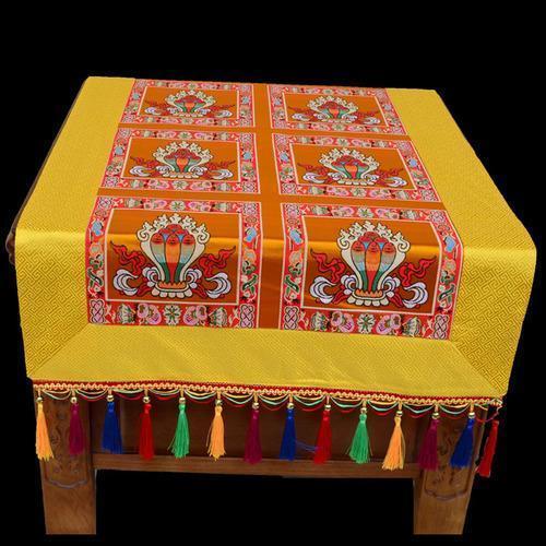 Tibetan-Style Folk Wind Tablecloth Custom Retro Long Table Tea Tablecloth Buddha Hall Decoration For Tablecloth Buddha Tablecloth