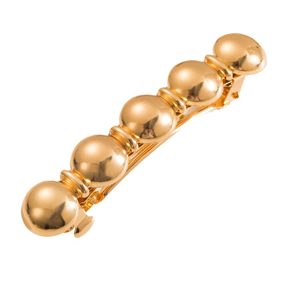 Geometric Style Metal Spring Hair Clips for Women