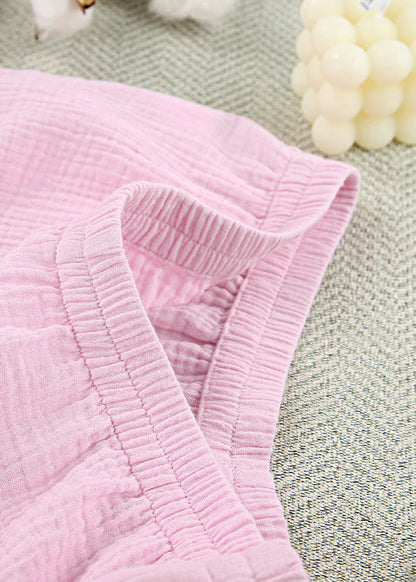 Lounge Set Lightweight Fabric Relaxed Fit