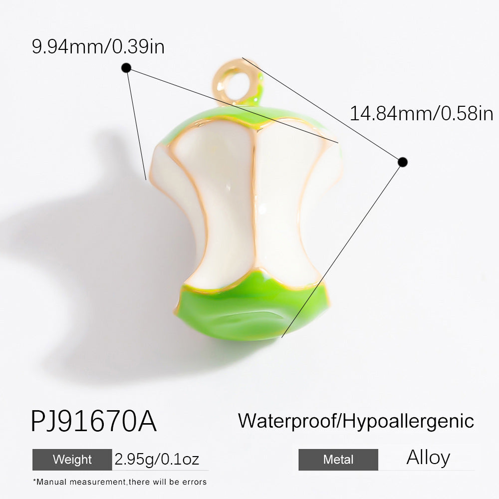 Alloy Pendant Necklace Trendy Fruit Design Handmade DIY Jewelry