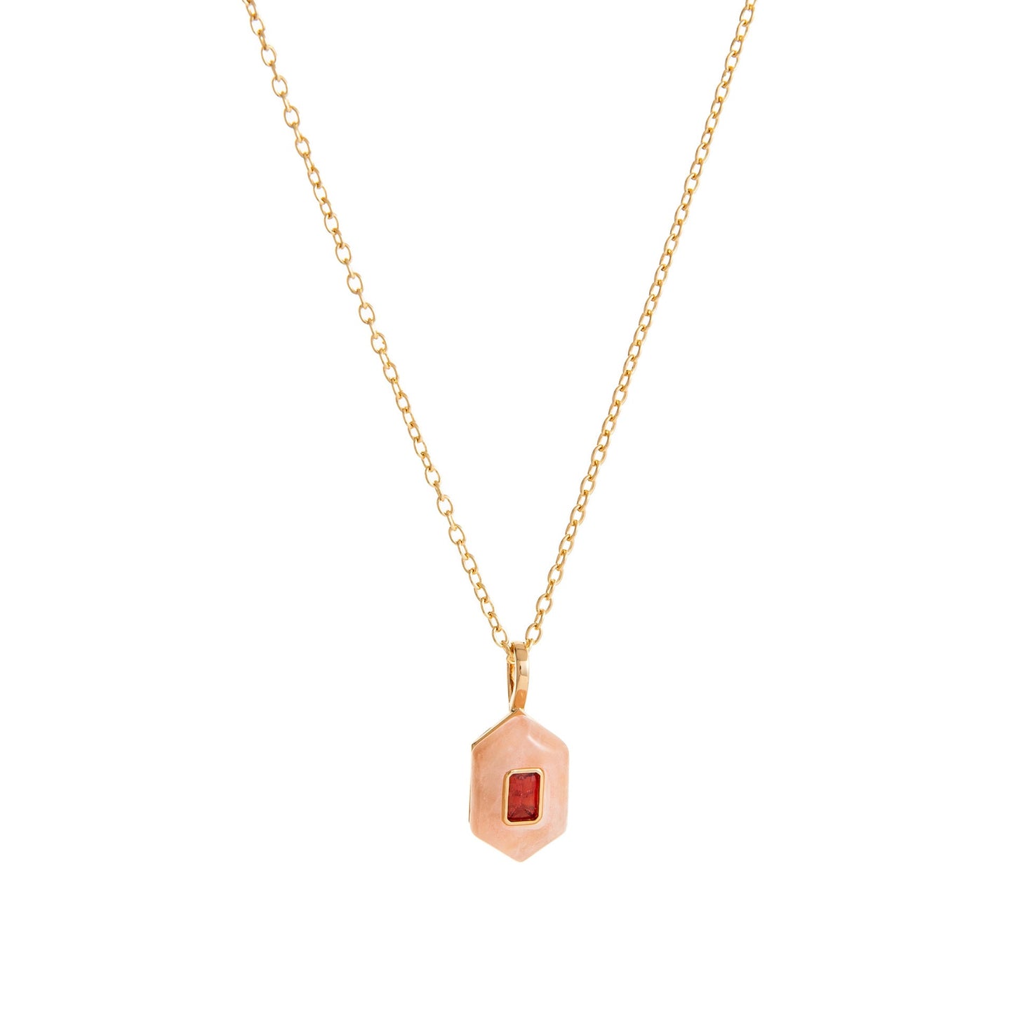 Trendy Rhinestone Waterdrop Pendant Chain Necklace