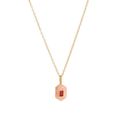 Trendy Rhinestone Waterdrop Pendant Chain Necklace