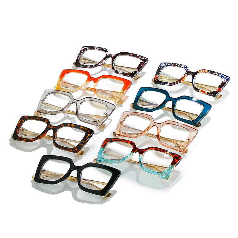 Stylish Square Eyeglasses Frame for Women - Blue Light Blocking