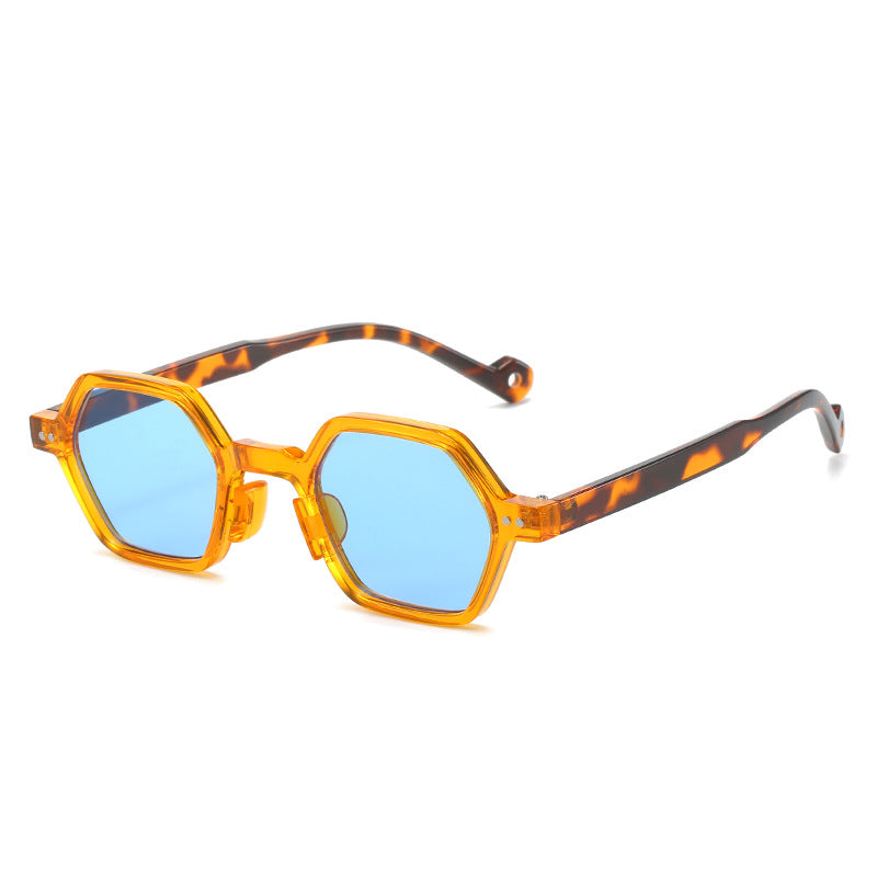 Trendy Polygon Sunglasses with UV400 Protection