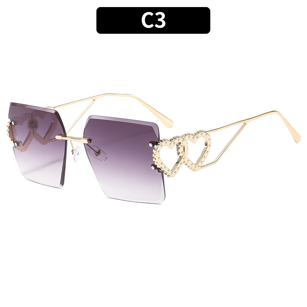 Trendy Square Frame Sunglasses UV400 Protection Stylish Accessories