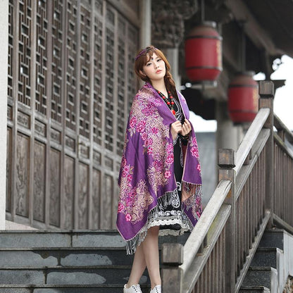 Nepal Ethnic Style Shawl Scarf