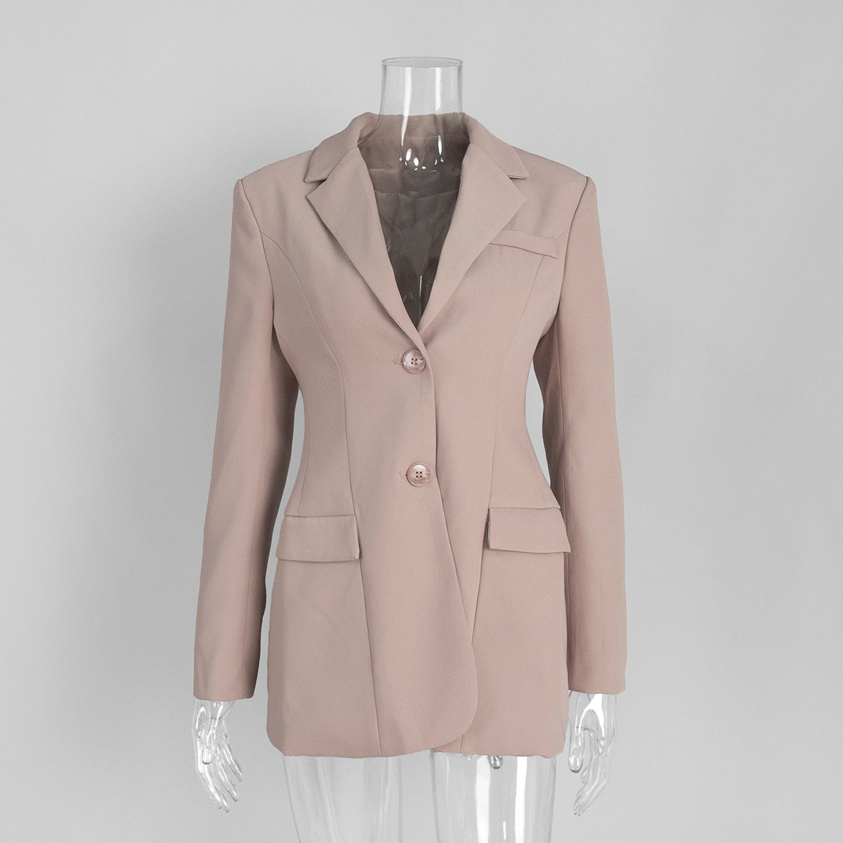 Elegant Fitted Blazer Jacket for Women