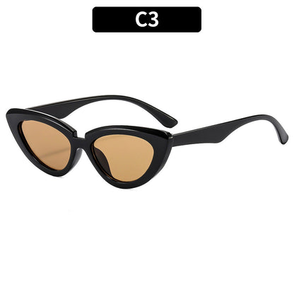 Trendy Women's Cat Eye Sunglasses UV400 Protection for Outdoor Activities