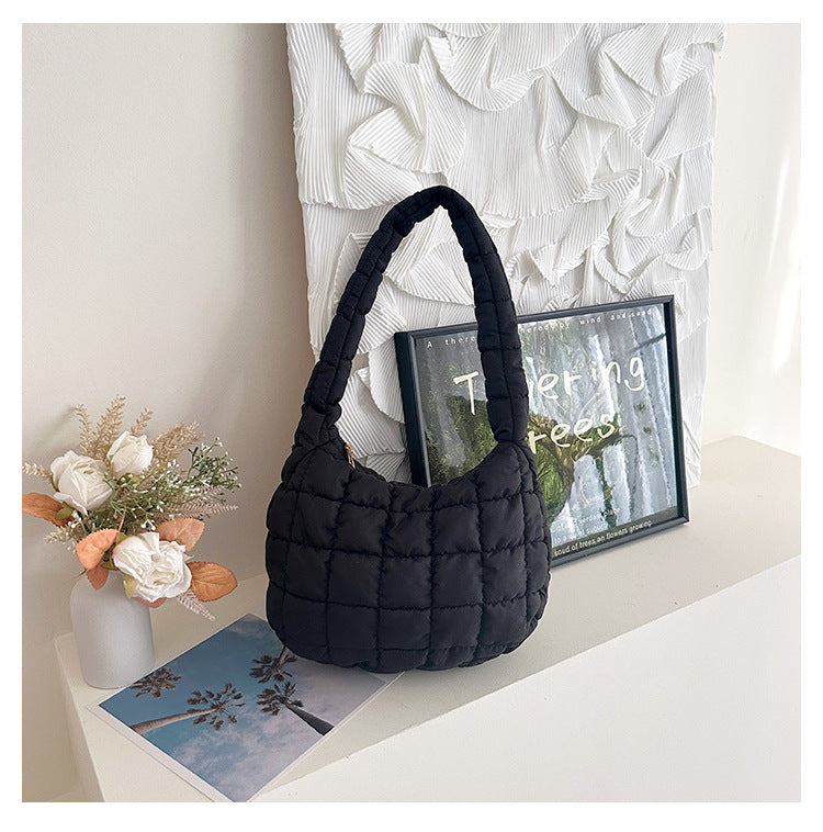 Trendy Cloud Bag Nylon Casual Shoulder Bag