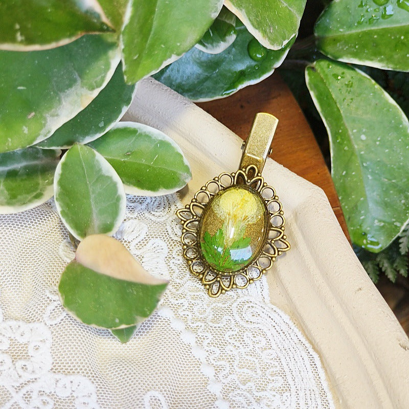 Flower-Inspired Handmade Vintage Floral Jewelry Set