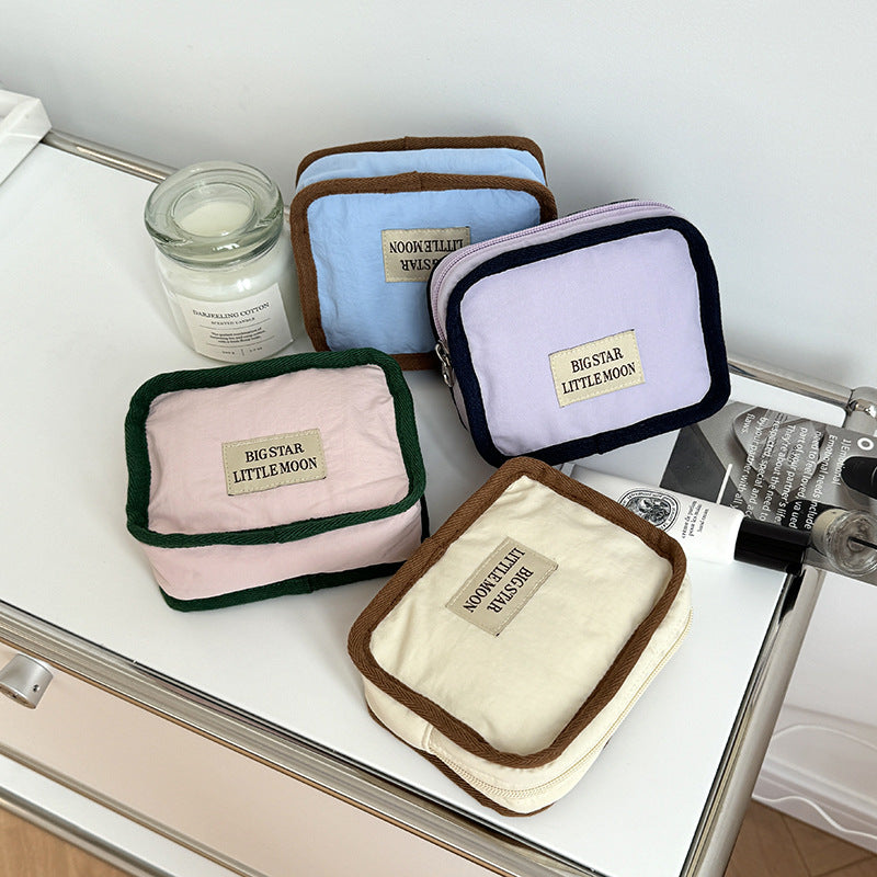 Portable Makeup Bag Cute Coin Purse Card Holder Storage Organizer
