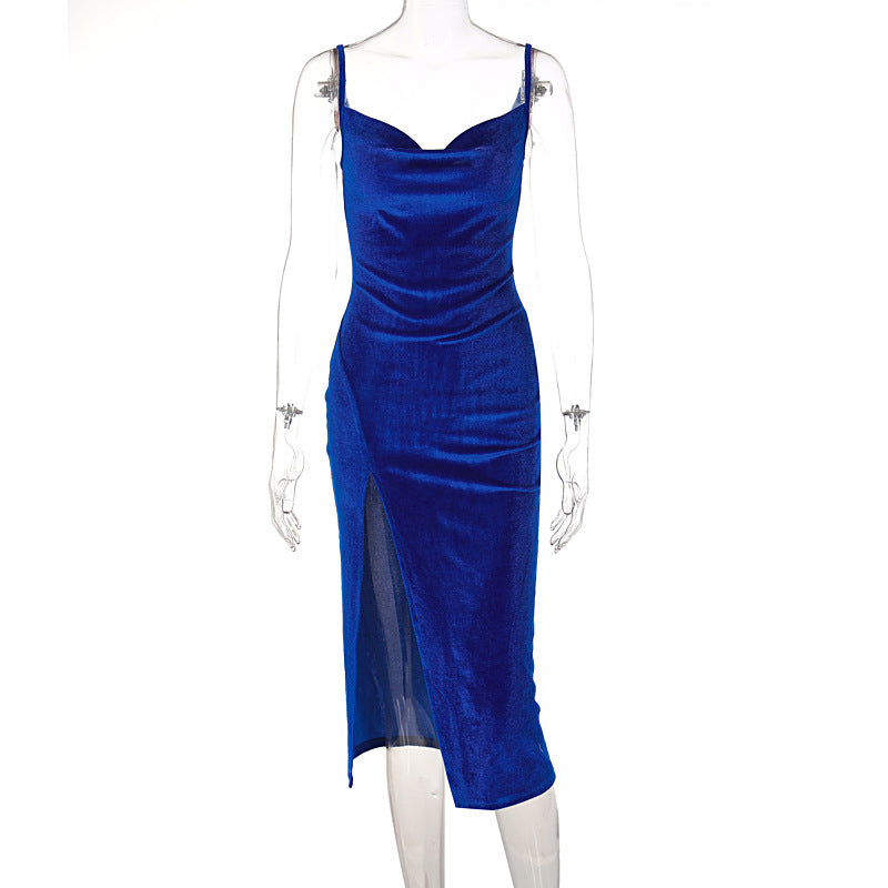 Elegant Sexy Slim-Fit Spaghetti Strap Dress