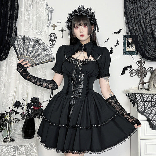 Summer Casual V-Neck Camisole Dress Set