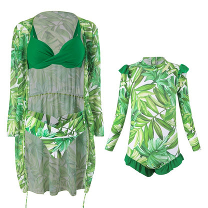 Family Beach Swimwear Set Uv Protection Swimwear