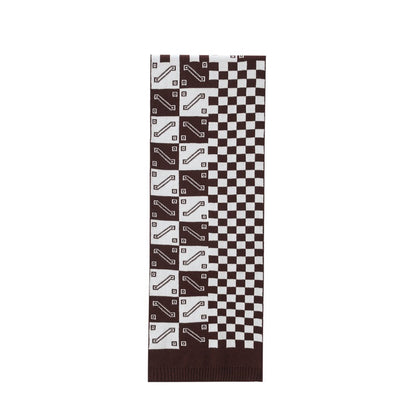 Minimalist Knit Plaid Cozy Soft Winter Scarf