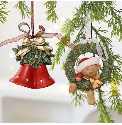 Colorful Christmas Tree Hanging Ornament