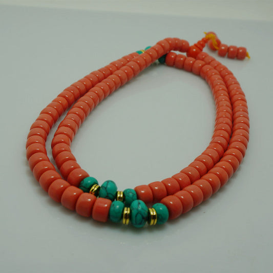 Tibetan Style 108 Counting Beads Glass Beads Holding A Rosary Car Beads Necklace Or Bracelet Home Decor