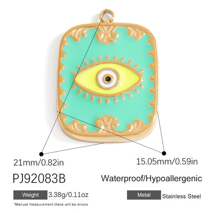 Bohemian Style Stainless Steel Beach Pendant Necklace