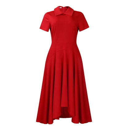 Elegant High-Waisted Maxi Dress For Evening Events