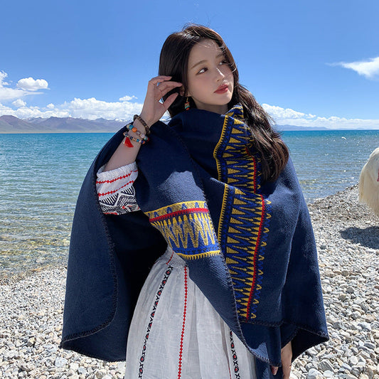 Autumn And Winter New Fashion Tibetan Scarf