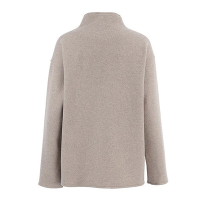 Retro Stand Collar Double Breasted Casual Short Coat