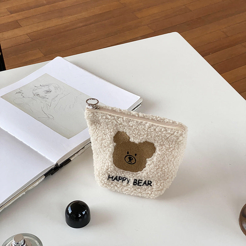 Plush Bear Cute Cosmetic Bag
