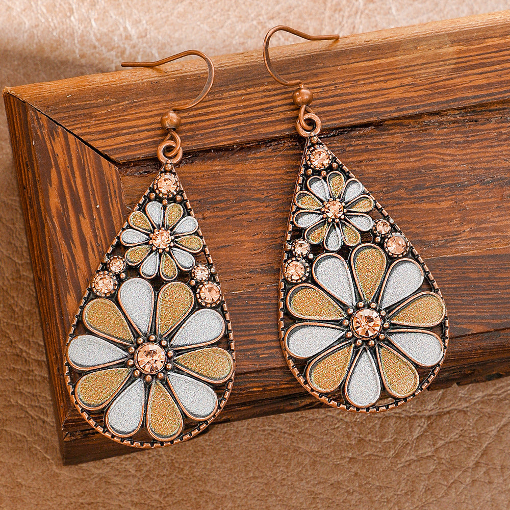 Ethnic Style Fashion Earrings Set Creative Autumn Jewelry