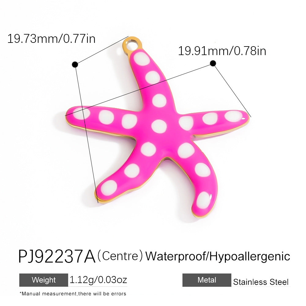 Stainless Steel DIY Jewelry Accessories Cute Charm Pendant