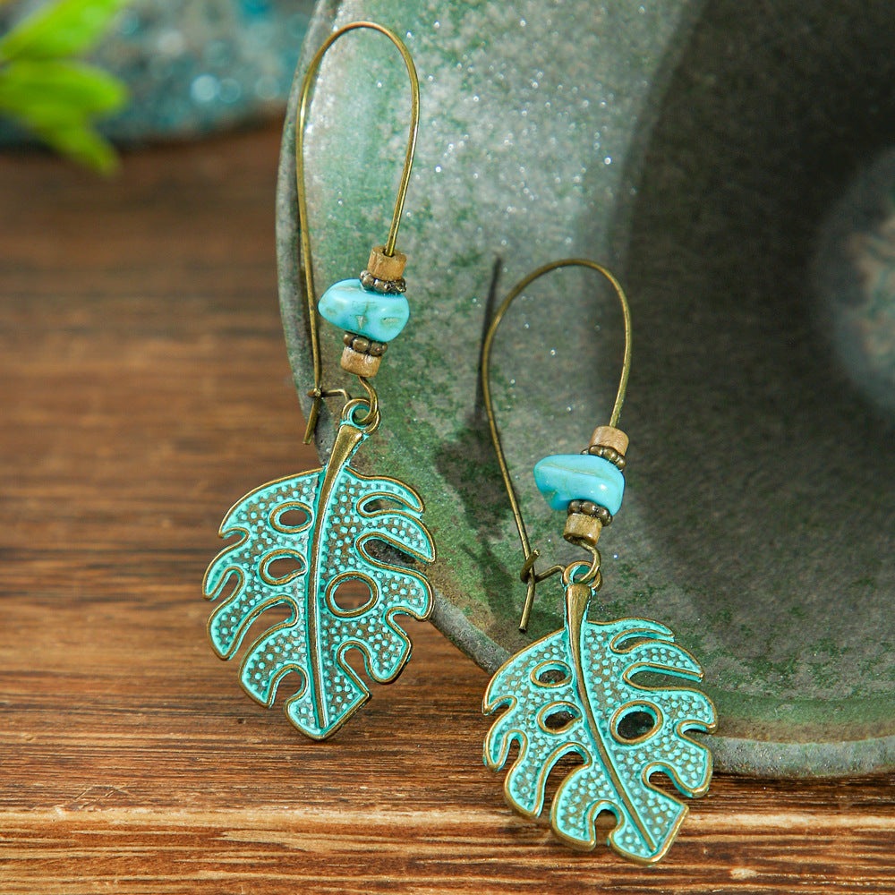 Bohemian Geometric Metal Earrings for Women