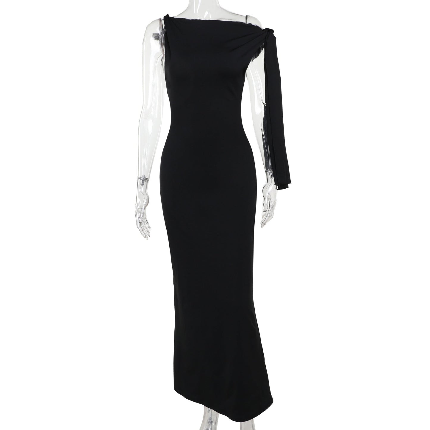 Seductive Bodycon Maxi Dress With Adjustable Straps