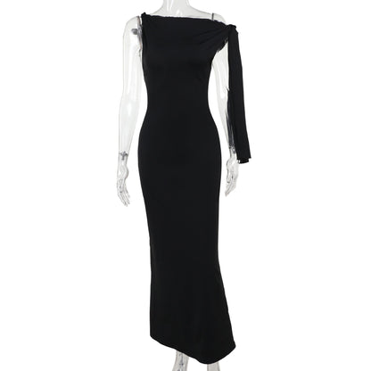 Seductive Bodycon Maxi Dress With Adjustable Straps