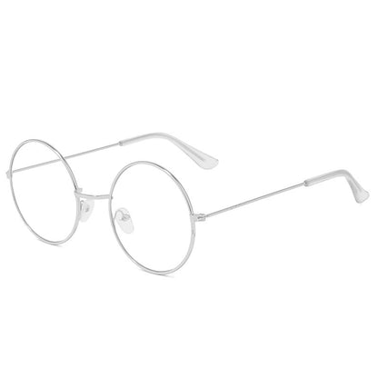 Retro Circular Sunglasses for Men - Vintage Photography Style