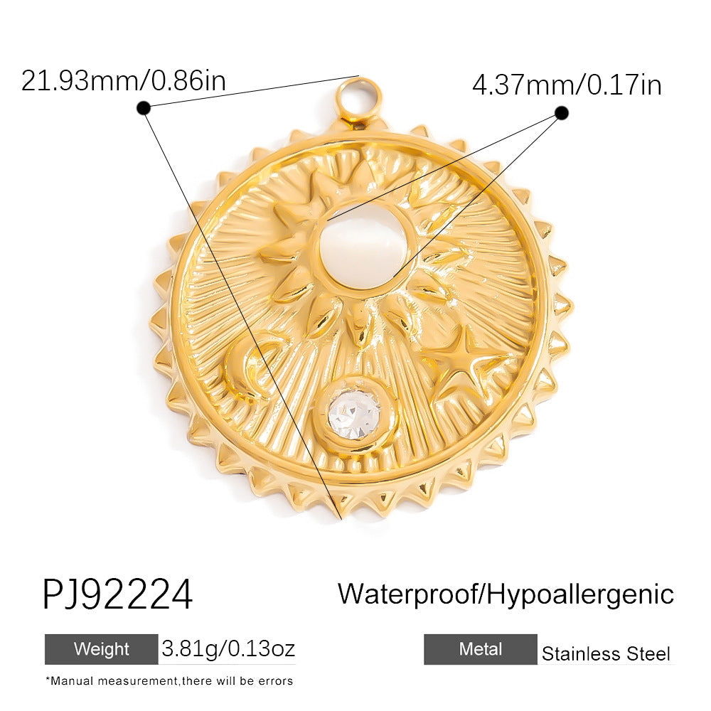 DIY Titanium Steel Jewelry Accessories Stainless Steel Necklace Bracelet Pendant