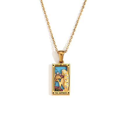 2+ Vintage Zircon Pendant Necklaces