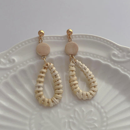 Vintage Geometrical Vacation Drop Earrings