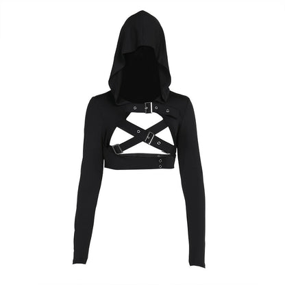 Street Style Hooded Jacket For Women