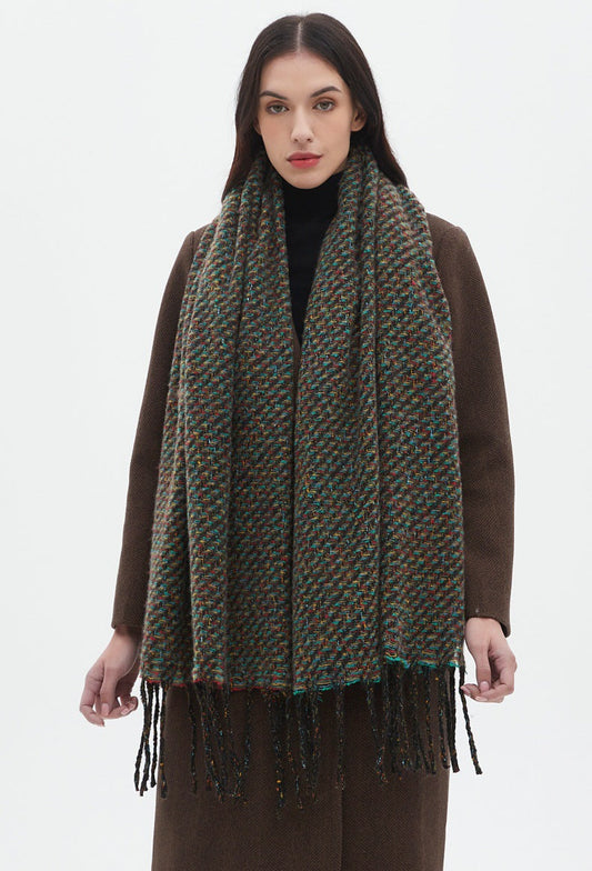 Vintage Tassle Simple Scarves