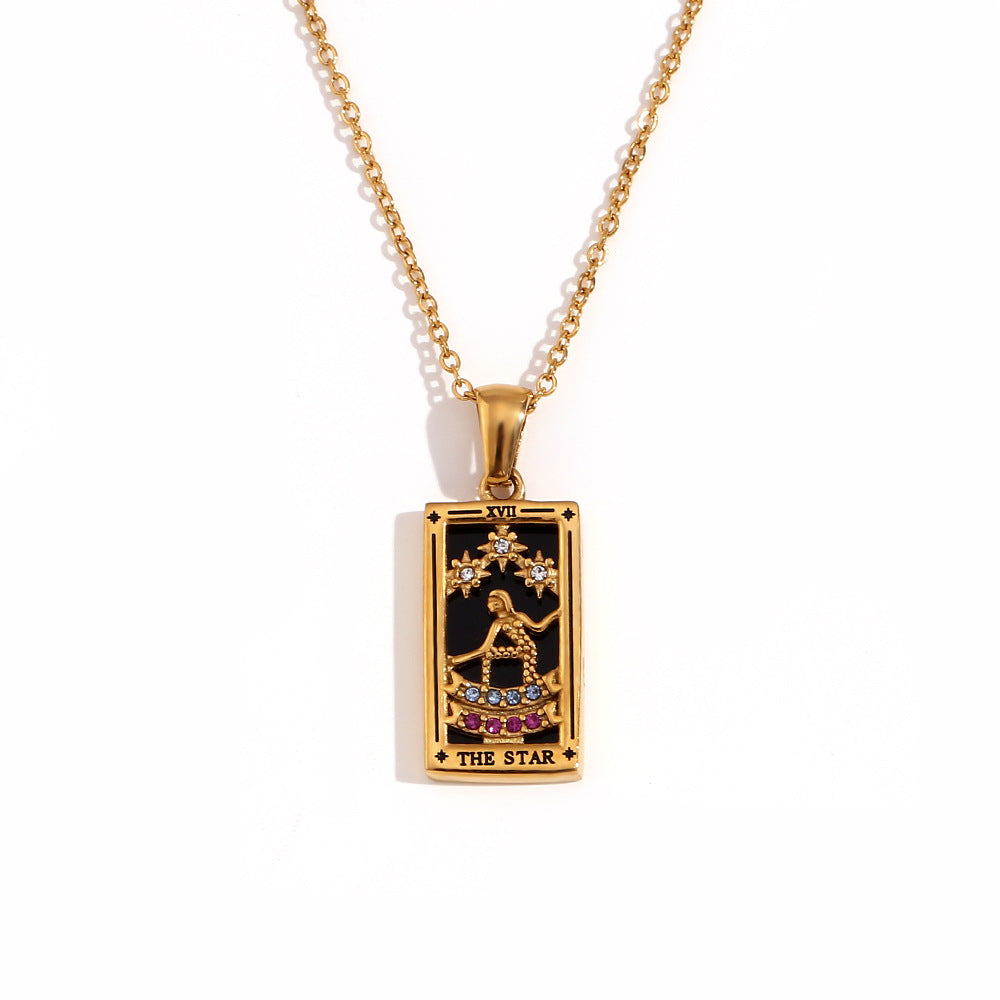 2+ Vintage Zircon Pendant Necklaces