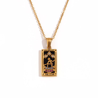 2+ Vintage Zircon Pendant Necklaces